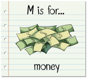 M is for Money